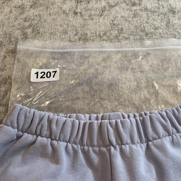 Brandy Melville OS baby blue sweatpants. {1207} - Picture 7 of 7